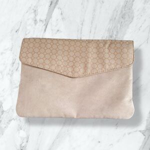 BVLGARI beauty bag, purse, clutch Beige